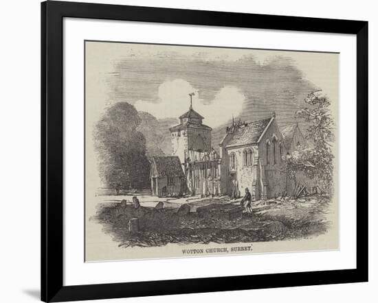 Wotton Church, Surrey-null-Framed Giclee Print