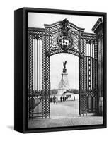 Wought-Iron Gates, Buckingham Palace, London, 1926-1927-McLeish-Framed Stretched Canvas