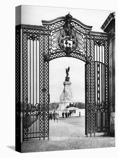 Wought-Iron Gates, Buckingham Palace, London, 1926-1927-McLeish-Stretched Canvas