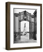 Wought-Iron Gates, Buckingham Palace, London, 1926-1927-McLeish-Framed Giclee Print