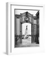Wought-Iron Gates, Buckingham Palace, London, 1926-1927-McLeish-Framed Giclee Print
