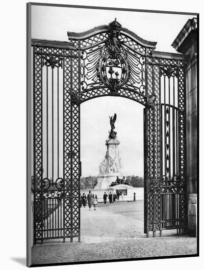 Wought-Iron Gates, Buckingham Palace, London, 1926-1927-McLeish-Mounted Giclee Print