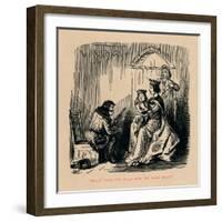 'Would Yorke like to go with his uncle Dick?',-John Leech-Framed Giclee Print