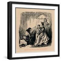 'Would Yorke like to go with his uncle Dick?',-John Leech-Framed Giclee Print