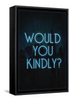 Would You Kindly?-null-Framed Stretched Canvas