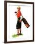 "Wounded Caddy,"July 18, 1936-Charles A. MacLellan-Framed Giclee Print