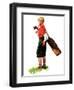 "Wounded Caddy,"July 18, 1936-Charles A. MacLellan-Framed Giclee Print