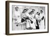 Wounded Children from Ypres with Nurses at La Panne, Belgium, First World War, 1914-1918-null-Framed Giclee Print