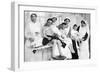 Wounded Children from Ypres with Nurses at La Panne, Belgium, First World War, 1914-1918-null-Framed Giclee Print