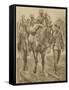 Wounded Chum - World War One Horses-Stanley L Wood-Framed Stretched Canvas