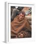 Wounded, Dazed Looking American Soldier Somewhere Near the Dmz During the Height of the Vietnam War-null-Framed Photographic Print