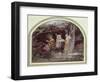 Wounded Faun (W/C on Paper)-John Anster Fitzgerald-Framed Premium Giclee Print