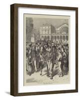 Wounded from the Front Entering Paris-Godefroy Durand-Framed Giclee Print