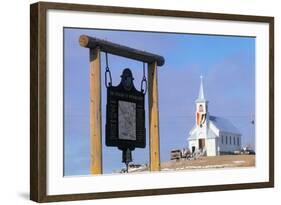 Wounded Knee Memorial-null-Framed Photographic Print