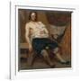 Wounded Man, 1866-Olaf Isaachsen-Framed Giclee Print