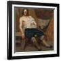 Wounded Man, 1866-Olaf Isaachsen-Framed Giclee Print