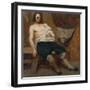 Wounded Man, 1866-Olaf Isaachsen-Framed Giclee Print