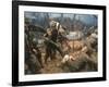 Wounded Marine Gunnery Sgt. Jeremiah Purdie During the Vietnam War-Larry Burrows-Framed Photographic Print