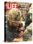 Wounded Marine, October 28, 1966-Larry Burrows-Stretched Canvas