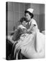 Wounded Marine Walter McCorkle Being Treated at a Hospital in Japan-null-Stretched Canvas