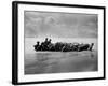 Wounded Marines in Gilbert Islands are taken to Hospitals for Better Medical Care During WWII-null-Framed Photographic Print