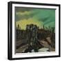 Wounded, Passchendaele, 1918 (Oil on Canvas)-Paul Nash-Framed Giclee Print