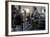 Wounded Soldiers in Physical Therapy at Fort Sam Houston Texas, Nov. 17, 2008-null-Framed Photo