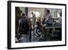 Wounded Soldiers in Physical Therapy at Fort Sam Houston Texas, Nov. 17, 2008-null-Framed Photo