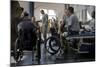 Wounded Soldiers in Physical Therapy at Fort Sam Houston Texas, Nov. 17, 2008-null-Mounted Photo