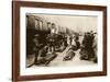 Wounded Soldiers Returning Home-null-Framed Photographic Print