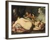 Wounded Venus Receives a Rose-Pietro Liberi-Framed Giclee Print