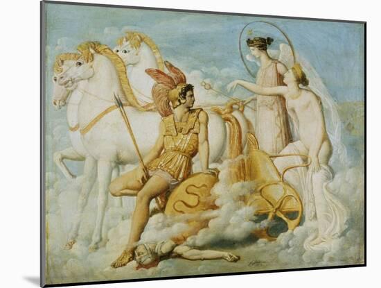 Wounded Venus-Jean-Auguste-Dominique Ingres-Mounted Giclee Print