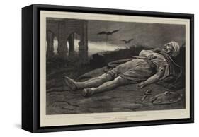 Wounded-John Evan Hodgson-Framed Stretched Canvas