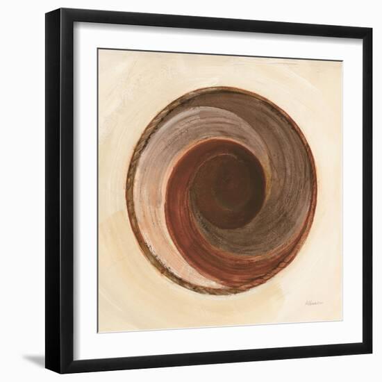 Woven Beauty I Dark-Albena Hristova-Framed Art Print