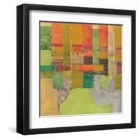 Woven Flags II-Jarman Fagalde-Framed Art Print