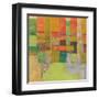 Woven Flags II-Jarman Fagalde-Framed Art Print