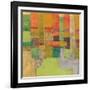 Woven Flags II-Jarman Fagalde-Framed Art Print