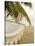 Woven Hammock under Palm Tree-Merrill Images-Stretched Canvas