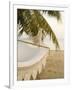 Woven Hammock under Palm Tree-Merrill Images-Framed Photographic Print