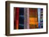 Woven Moroccan Silk Textiles and Scarves, Fes, Morocco, Africa-Kymri Wilt-Framed Photographic Print