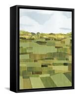 Woven Pasture I-Grace Popp-Framed Stretched Canvas