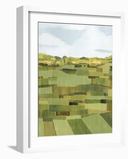 Woven Pasture I-Grace Popp-Framed Art Print