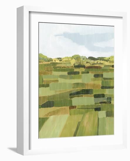 Woven Pasture II-Grace Popp-Framed Art Print