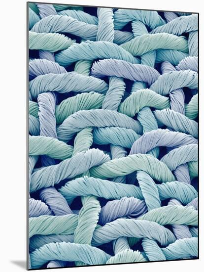 Woven Synthetic Fabric-Micro Discovery-Mounted Photographic Print
