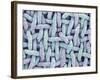 Woven Synthetic Fabric-Micro Discovery-Framed Photographic Print