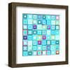 Woven Word Quilt 2-Elle Stewart-Framed Premium Giclee Print