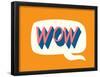 Wow Print-null-Framed Poster