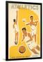 Wpa Athletics Poster-null-Framed Art Print