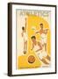 Wpa Athletics Poster-null-Framed Art Print