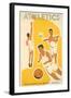 Wpa Athletics Poster-null-Framed Art Print